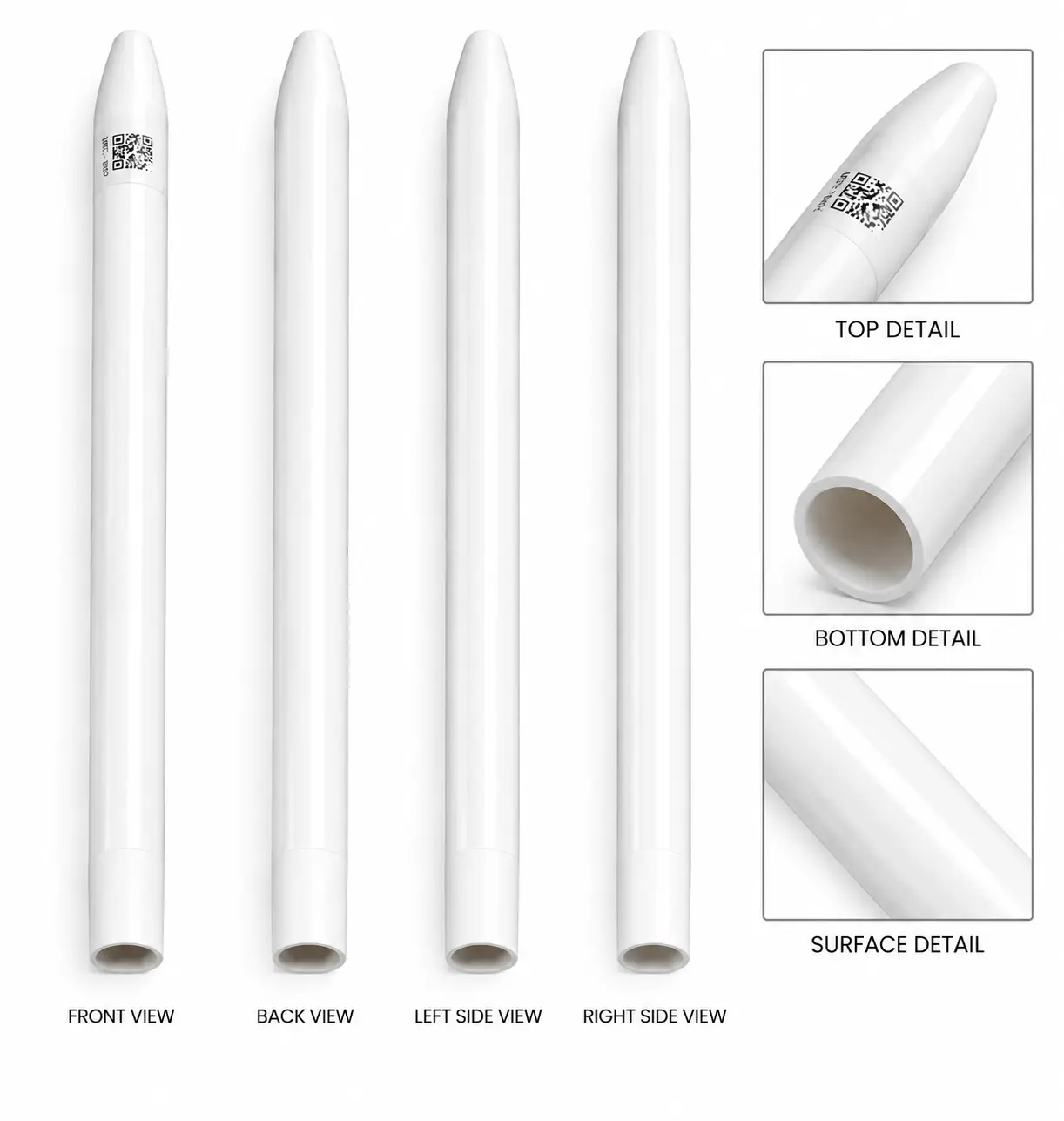 ChatGPT Image Sep 20, 2026, 04_24_04 PM Plastic Body Housing for Pencil USB C – White Outer Shell Repair Part - Image 1